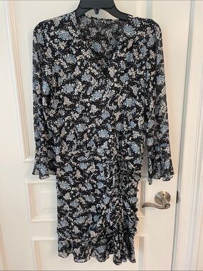 VERONICA BEARD - SEAN FLORAL PRINT DRESS